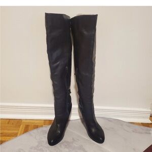 RUDSAK Black Over the Knee Boots